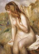 Pierre Renoir Bather Seated on a Rock oil
